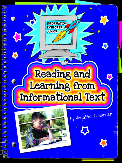 Cover of Reading and Learning from Informational Text